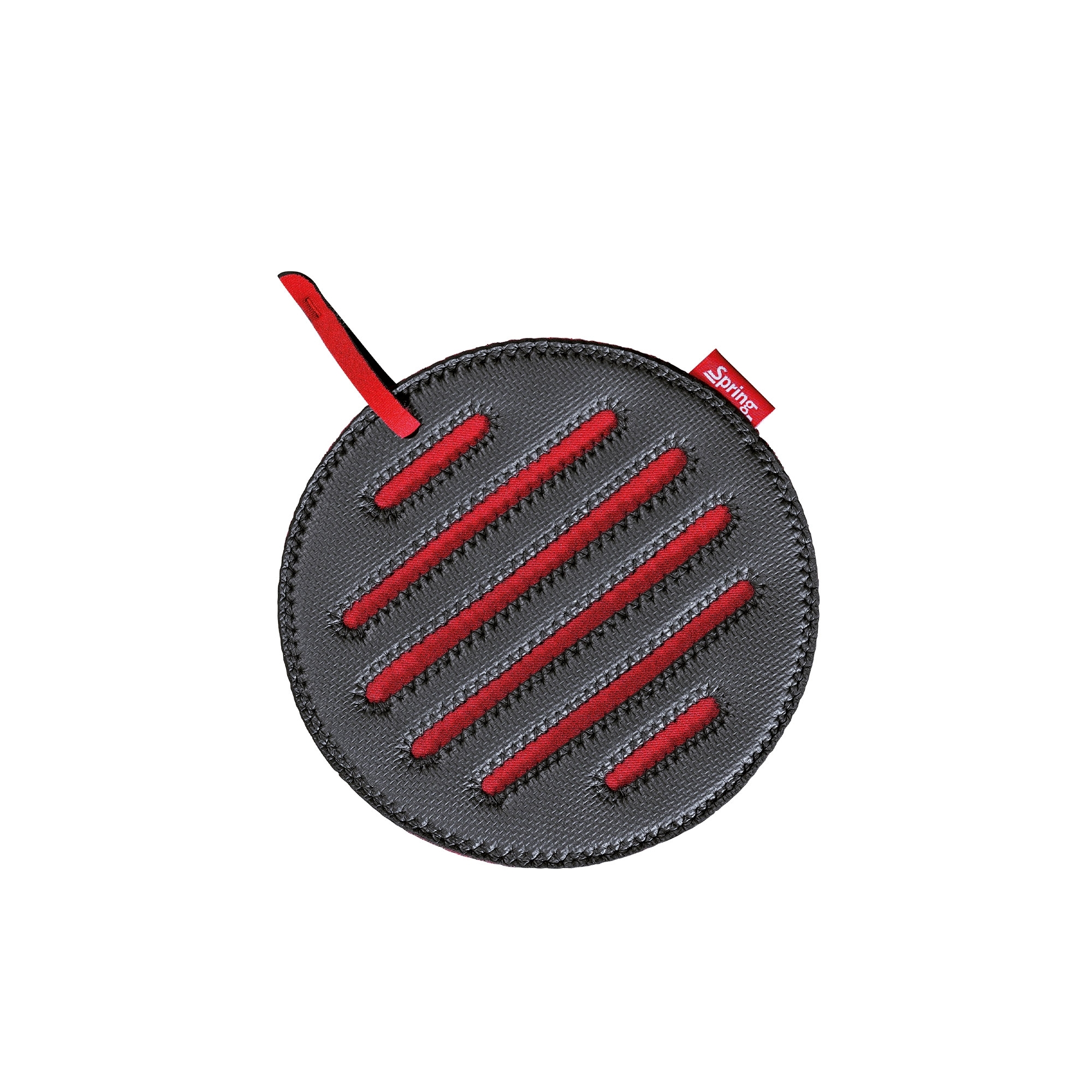 Spring - Coaster GRIPS - round, red