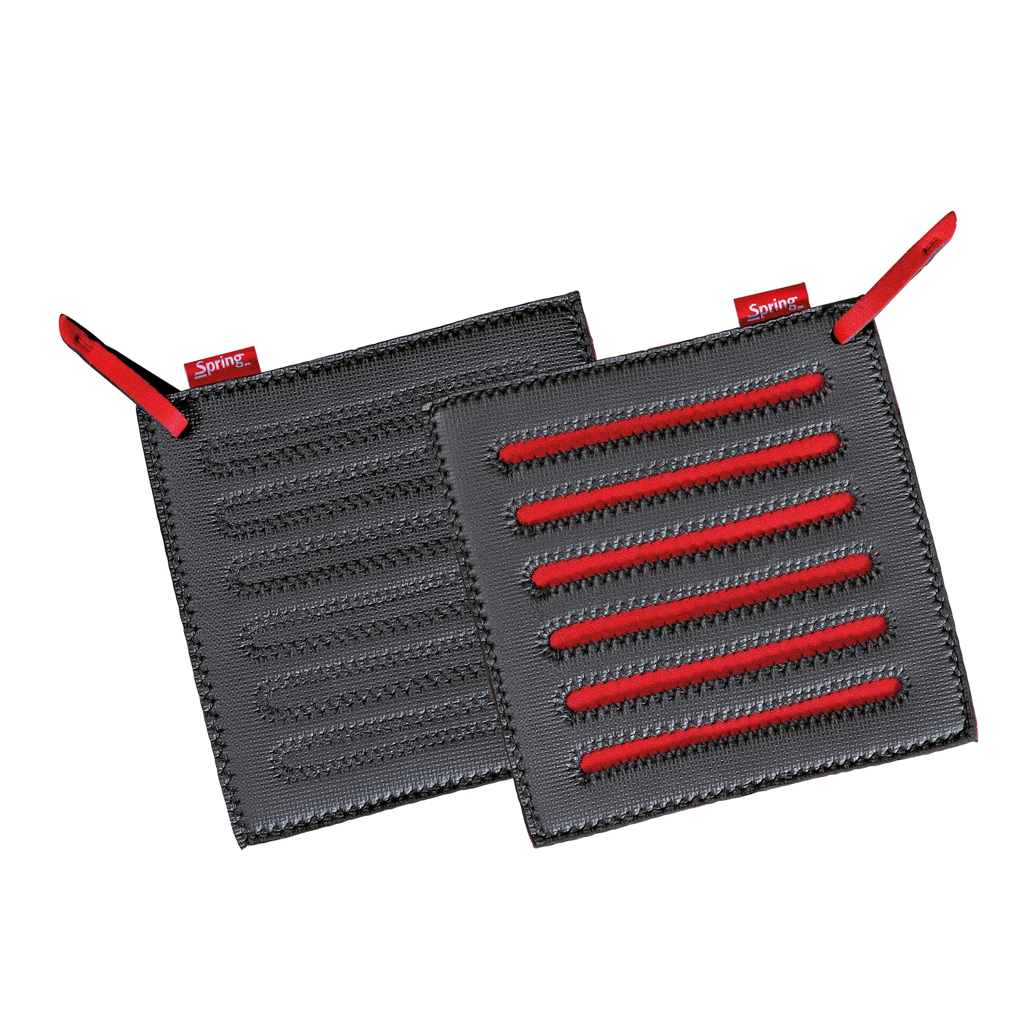 Spring - Coaster GRIPS square, red