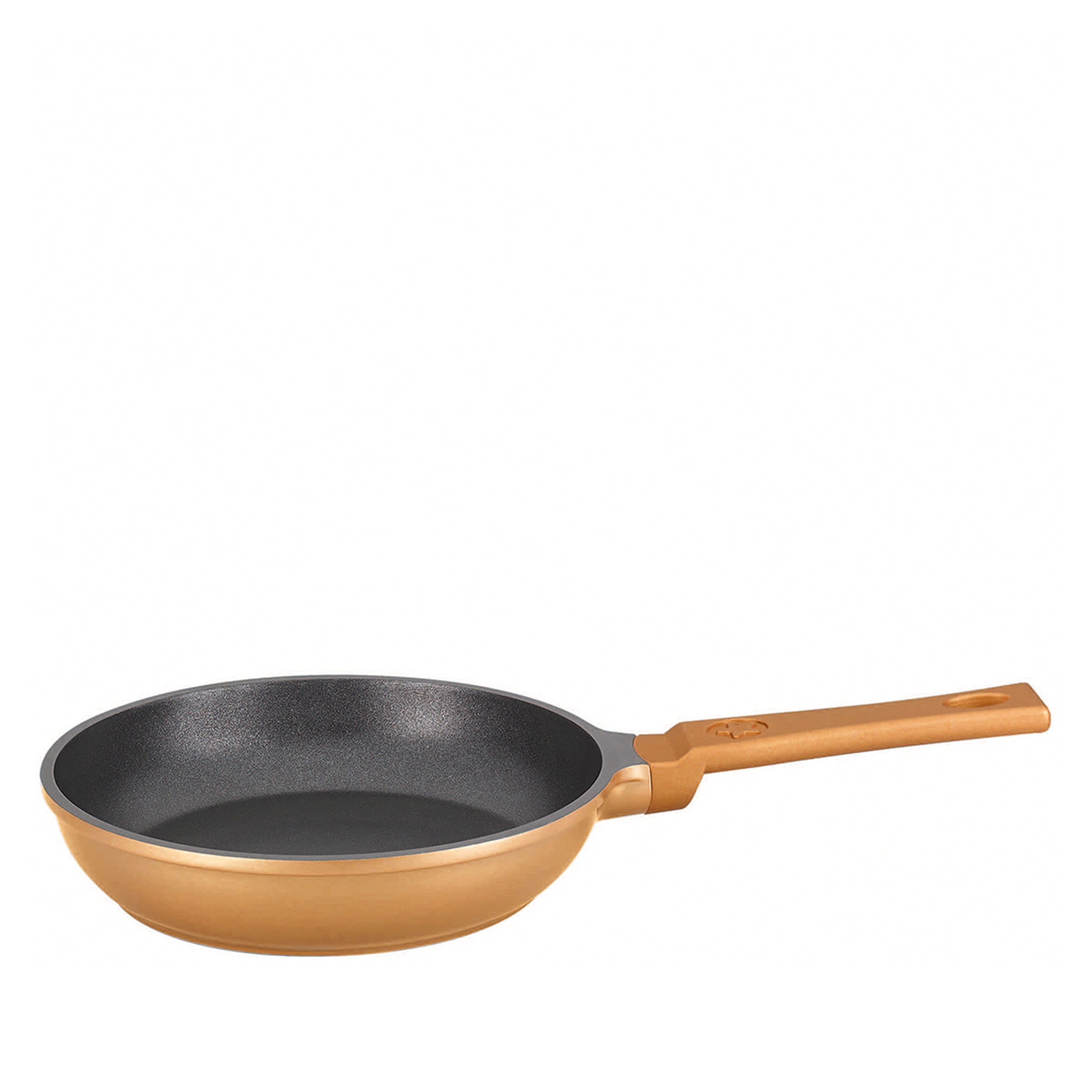 Frying Pan, Stickfree Cooking Pot, Flat Bottom, Even Heating for Meals  (24cm)