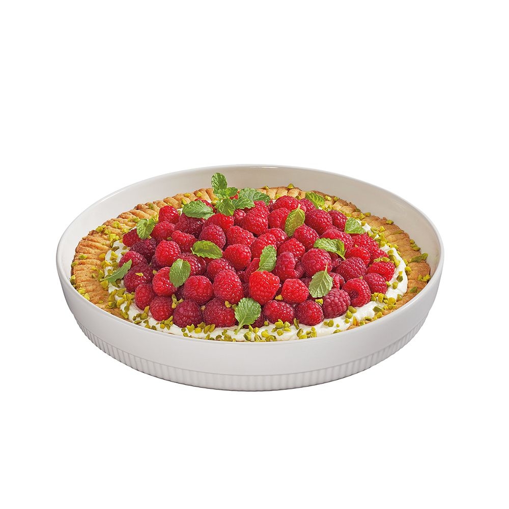 Spring - Cake tin CHALET Ø 28 cm - white