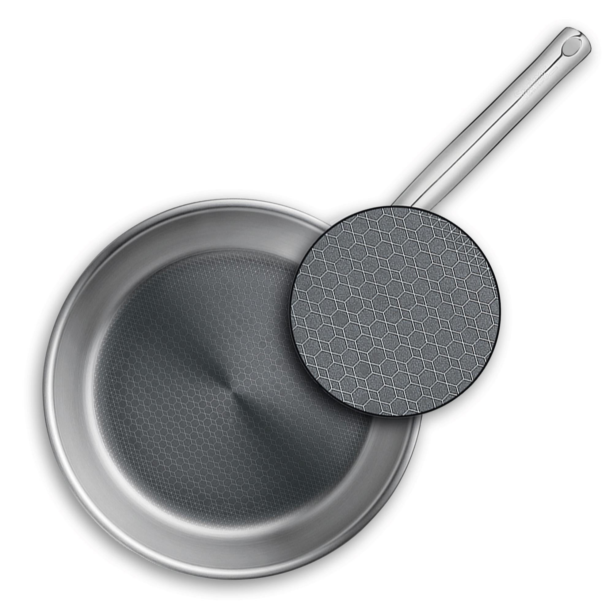 Spring - frying pan VULCANO CUT RESIST PURE - 20 cm