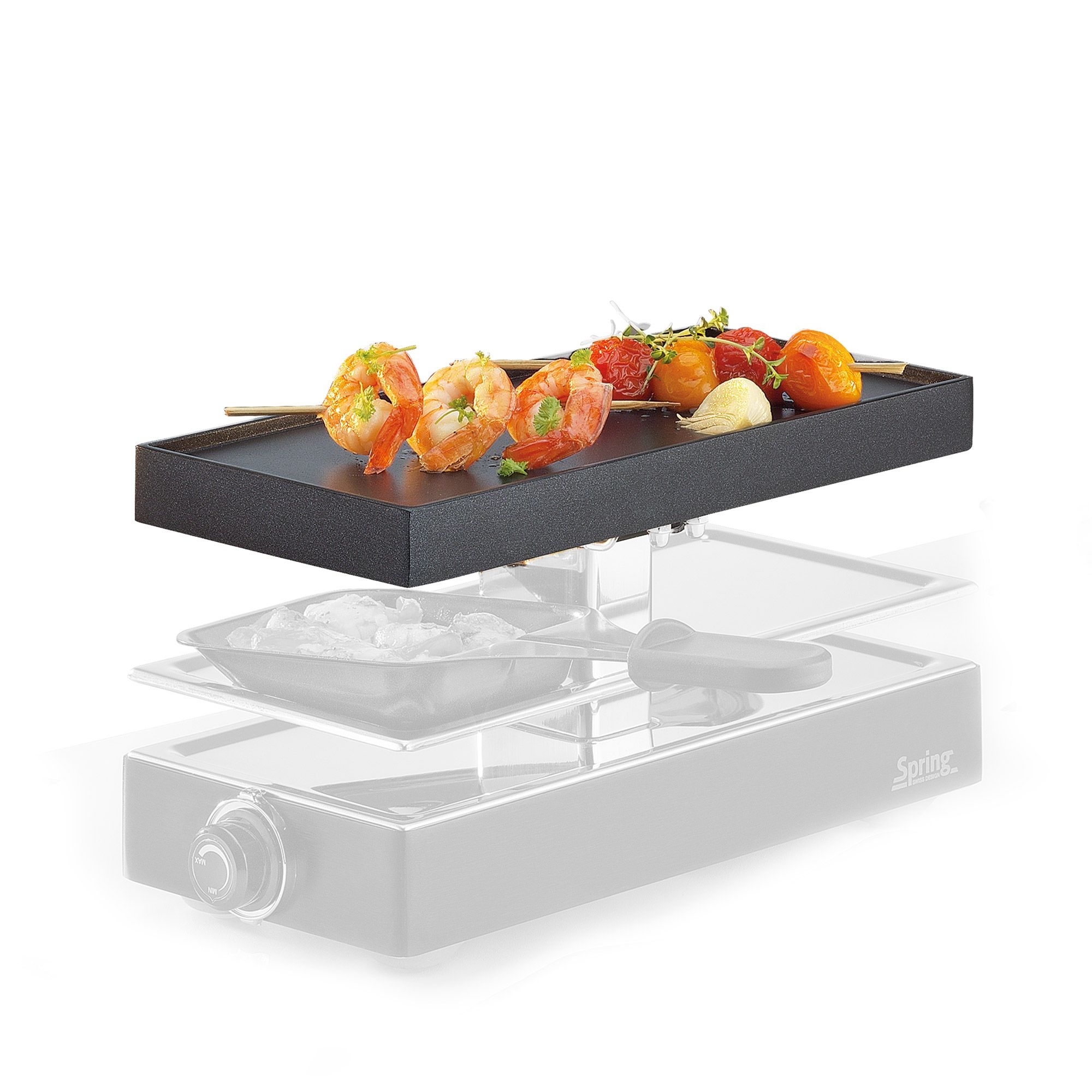 Spring - RACLETTE2 CLASSIC griddle plate