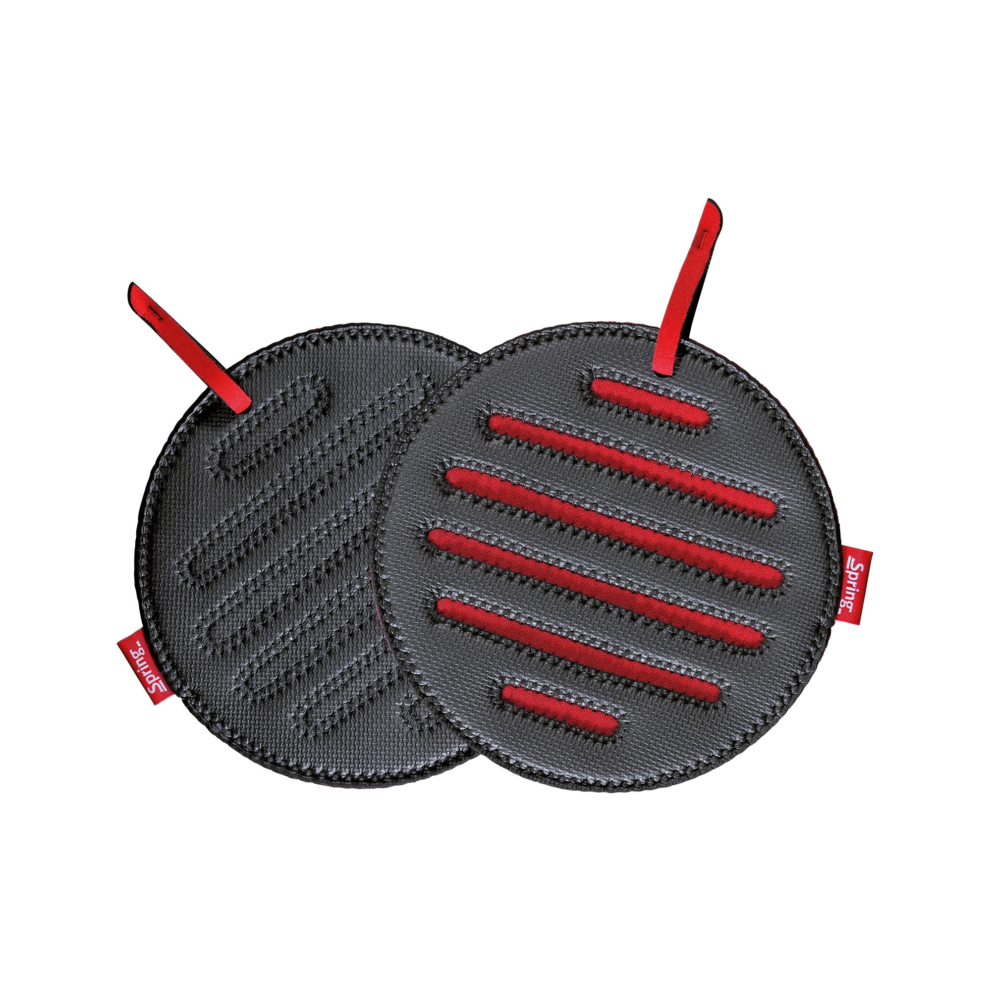 Spring - Coaster GRIPS - round, red