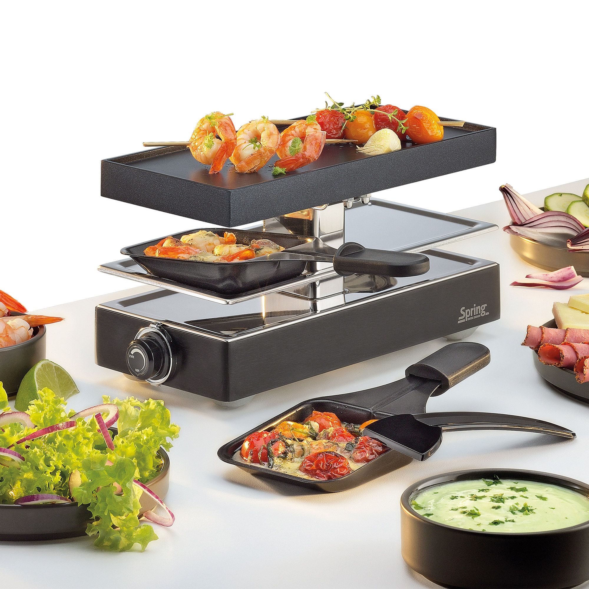 Spring - Grillplatte RACLETTE2 CLASSIC