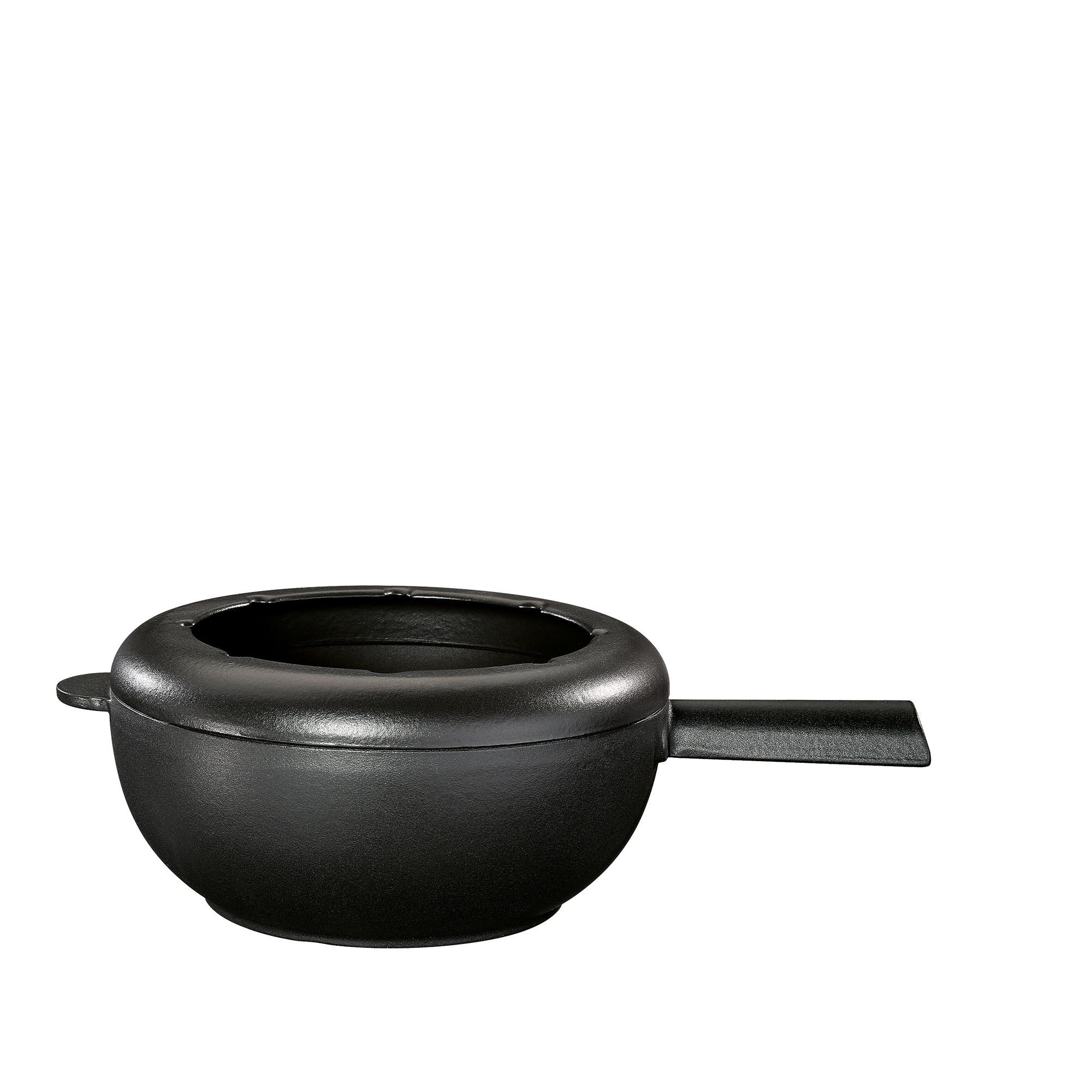 Spring - Fondue - Caquelon Saas Fee 20cm - schwarz matt